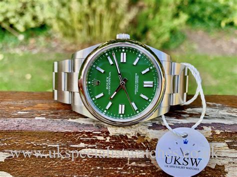 rolex oyster 41 verde|rolex oyster steel for sale.